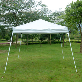 Outdoor 10' x 10' Easy Pop-Up Tent - White