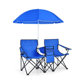 Outdoor Camping Chair and Umbrella