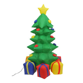 Outdoor 4' Inflatable LED Lit Christmas Tree Decor