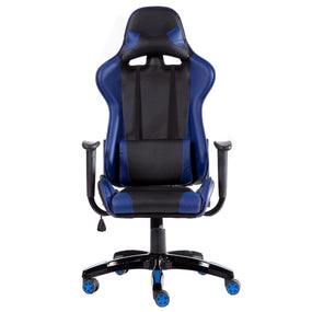 Desk Office Chair - Black and Blue
