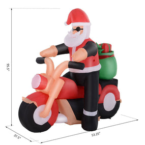 Outdoor Inflatable Christmas Santa Claus