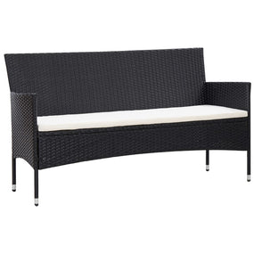 Outdoor Furniture Lounger Set - Black