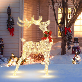 4' Christmas Lighted Reindeer