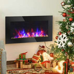 Wall-Mounted Fireplace - 36