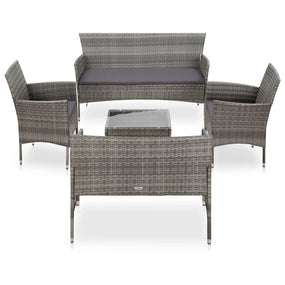 Outdoor Furniture Lounger Set - Gray