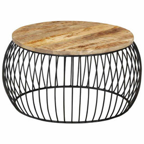 Wooden Round Coffee Table 27
