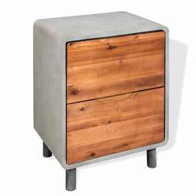 Bedroom Nightstand Cabinet 16 inch SAW