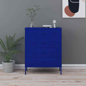Sideboard Chest Storage Cabinet 31 inch N Blue