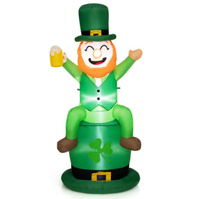 5' Inflatable St Patrick's Day Leprechaun
