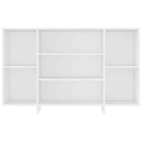 Wooden Storage Cabinet with Shelves 47" EW - White