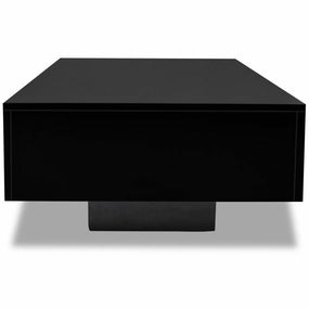 Living Room High Gloss Table 45" - Black