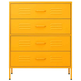 Sideboard Chest Storage Cabinet 31" - M Yellow