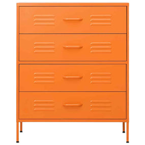 Sideboard Chest Storage Cabinet 31" - Orange